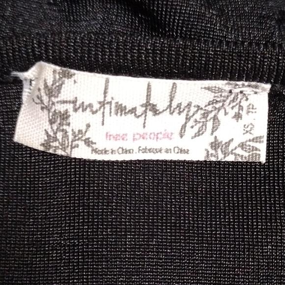 NWT XSMALL Black Free People Bodysuit - Picture 5 of 13